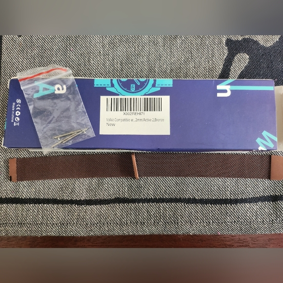 Smartwatch Compatible 20mm Metal Mesh Bracelet Wristband Magnetic Adjustable EUC - Picture 10 of 12